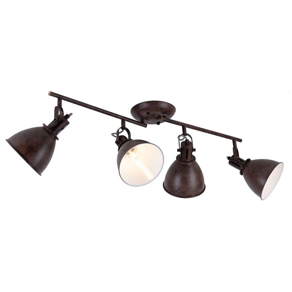 Потолочный светильник, металл, ржавчина, подвижные споты, L 80 см Globo Lighting
Потолочный светильник, металл, ржавчина, подвижные споты, L 80 см Globo Lighting