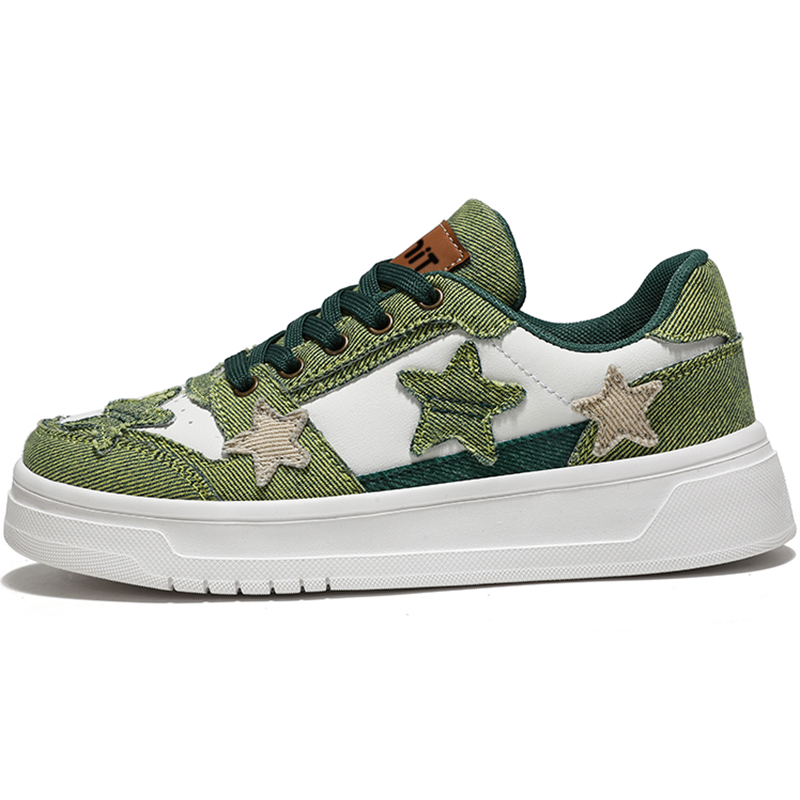 Wooden Rabbit Низкие скейтерские кроссовки унисекс зеленые, цвет Green
Wooden Rabbit Низкие скейтерские кроссовки унисекс зеленые, цвет Green