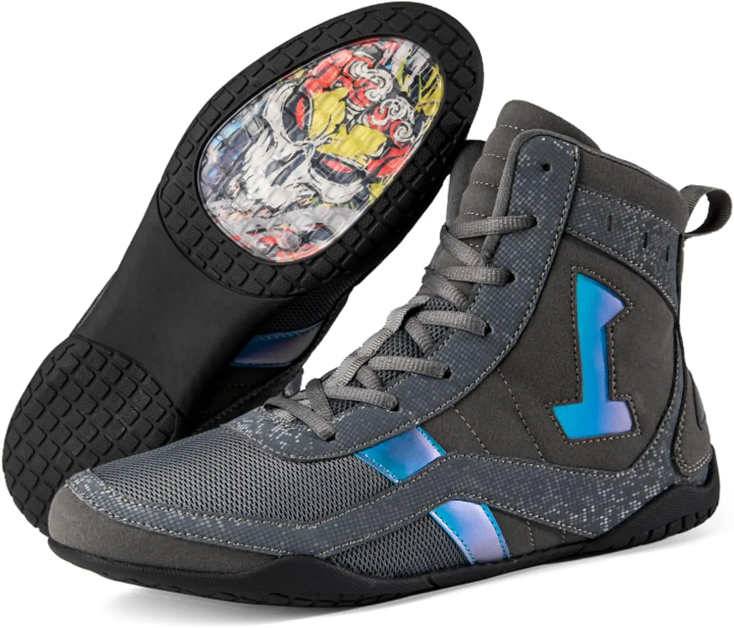 Мужские и женские высокие спортивные кроссовки для борьбы и бокса Cmadolrs, противоскользящие, для тренировок, соревнований, спорта, повседневной носки, гимнастические ботинки, серый
Мужские и женские высокие спортивные кроссовки для борьбы и бокса Cmadolrs, противоскользящие, для тренировок, соревнований, спорта, повседневной носки, гимнастические ботинки, серый