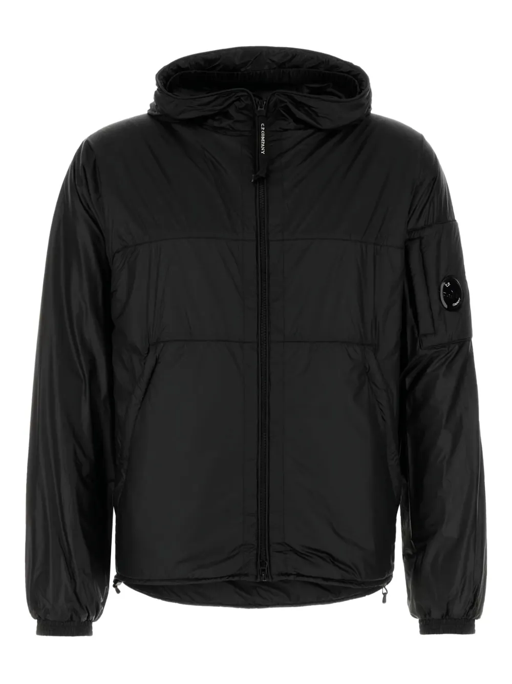 Пуховик с капюшоном C.P. Company, черный 
Пуховик с капюшоном C.P. Company, черный