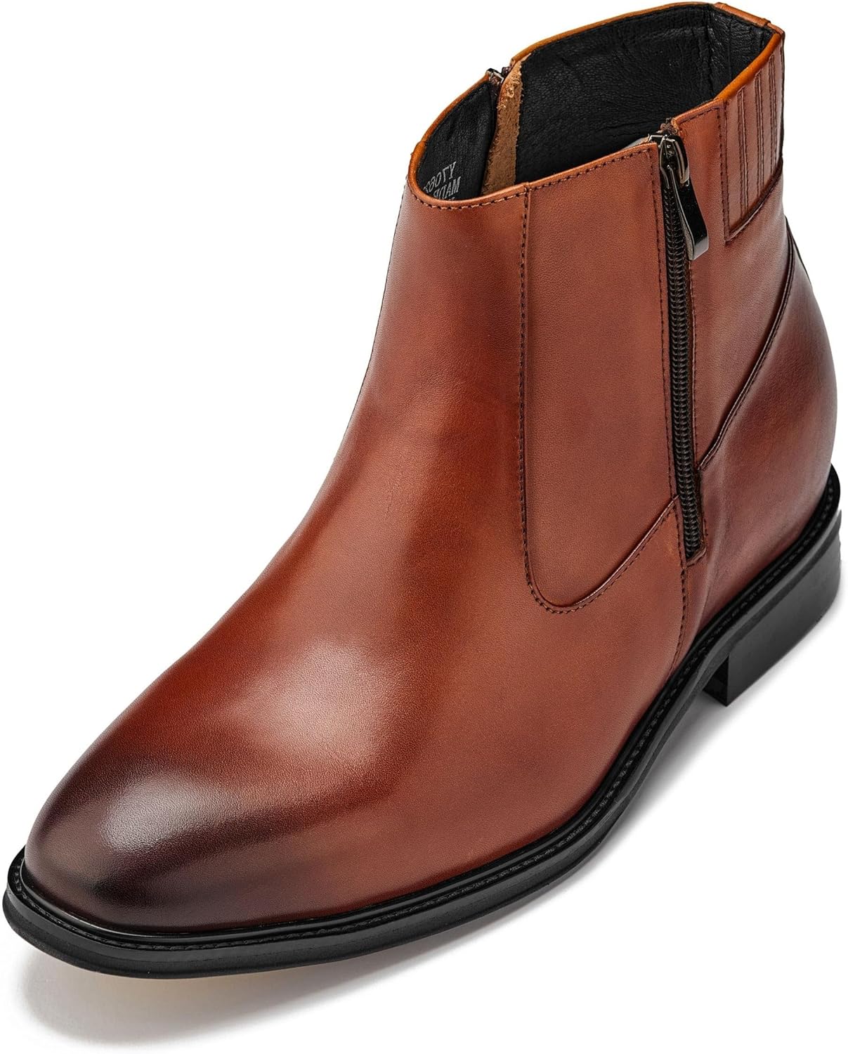 Мужские невидимые увеличивающие рост ботинки CALTO - премиальная кожаная молния коричневого ржавого цвета - легкие - прибавка в росте 7 см - Y70623 - размер 8 D(M) US
Мужские невидимые увеличивающие рост ботинки CALTO - премиальная кожаная молния коричневого ржавого цвета - легкие - прибавка в росте 7 см - Y70623 - размер 8 D(M) US