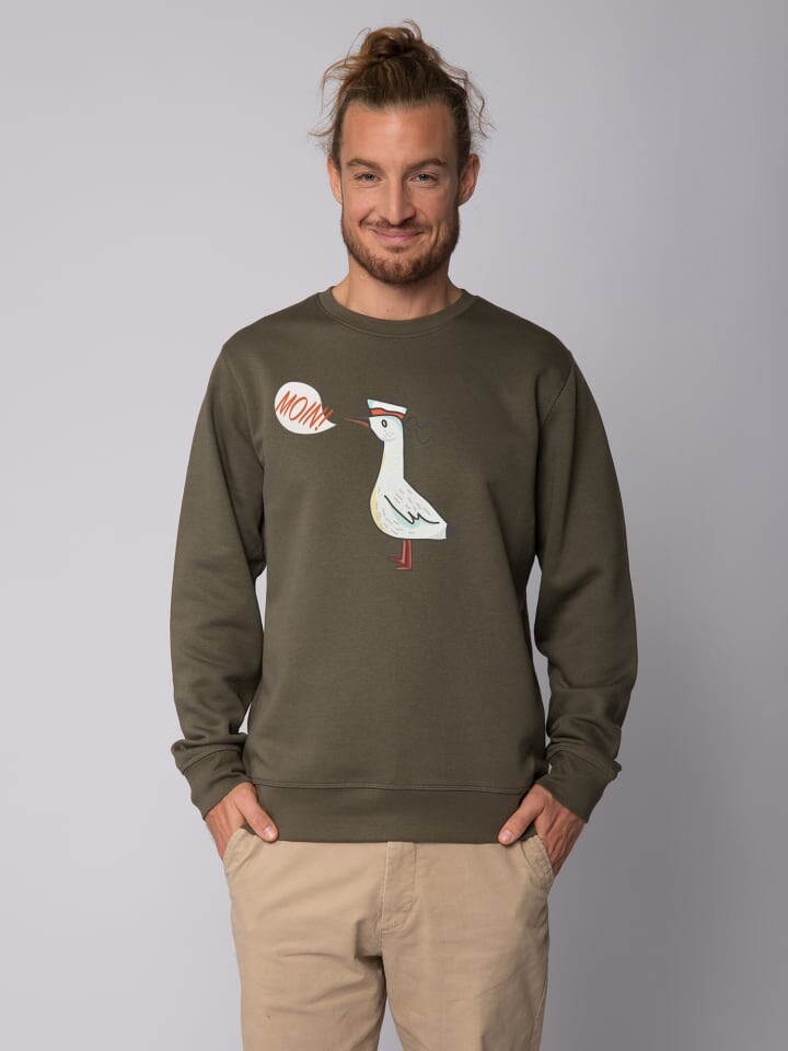 Толстовка wat Apparel Moin Seagull, хаки
Толстовка wat Apparel Moin Seagull, хаки