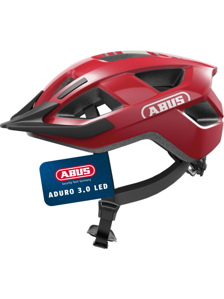 ABUS Велосипедный шлем Aduro 3.0 LED, темно-синий
ABUS Велосипедный шлем Aduro 3.0 LED, темно-синий