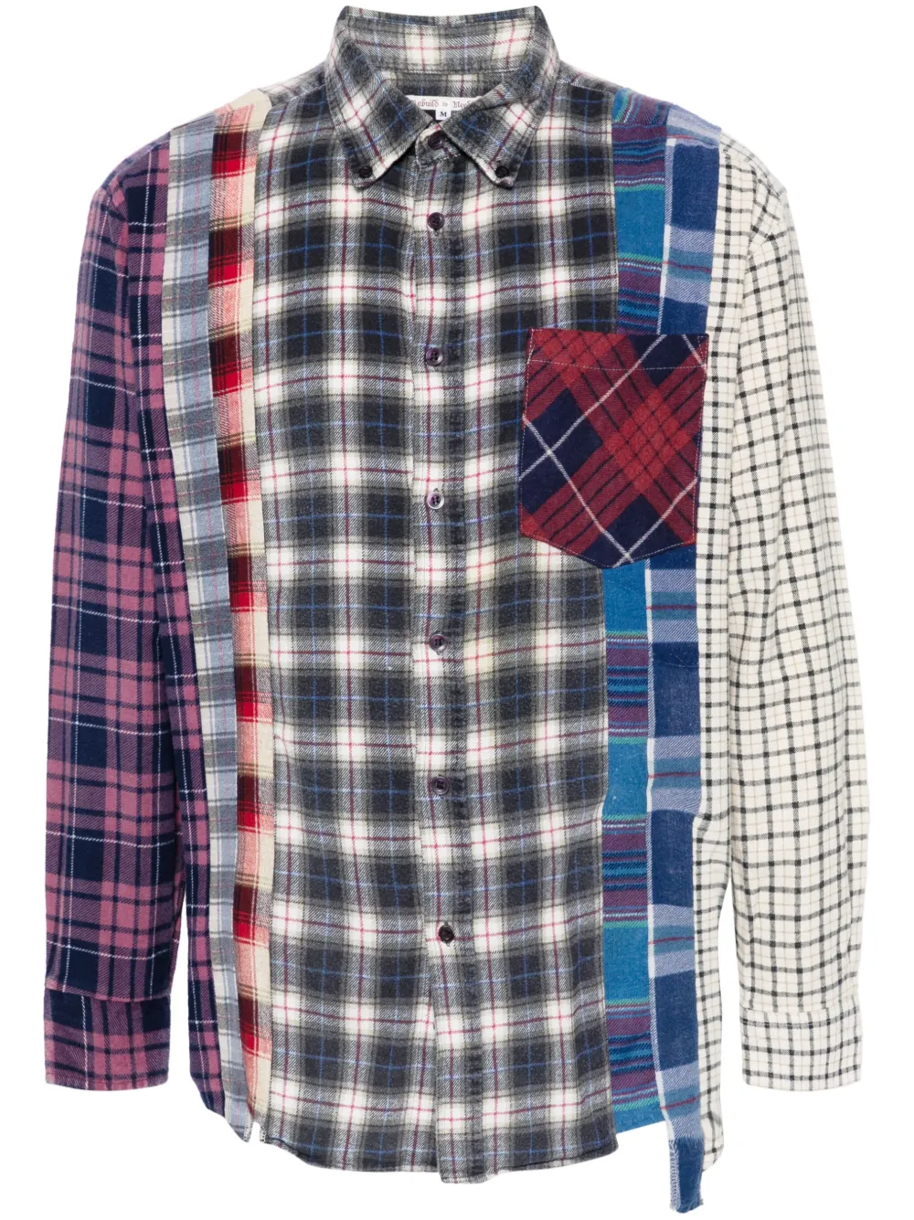 Рубашка в технике пэчворк Needles, черный
Рубашка в технике пэчворк Needles, черный