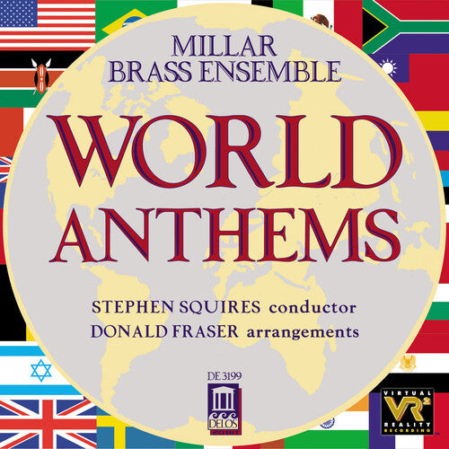 CD диск Millar Brass Ensemble / Squires: World Anthems
CD диск Millar Brass Ensemble / Squires: World Anthems