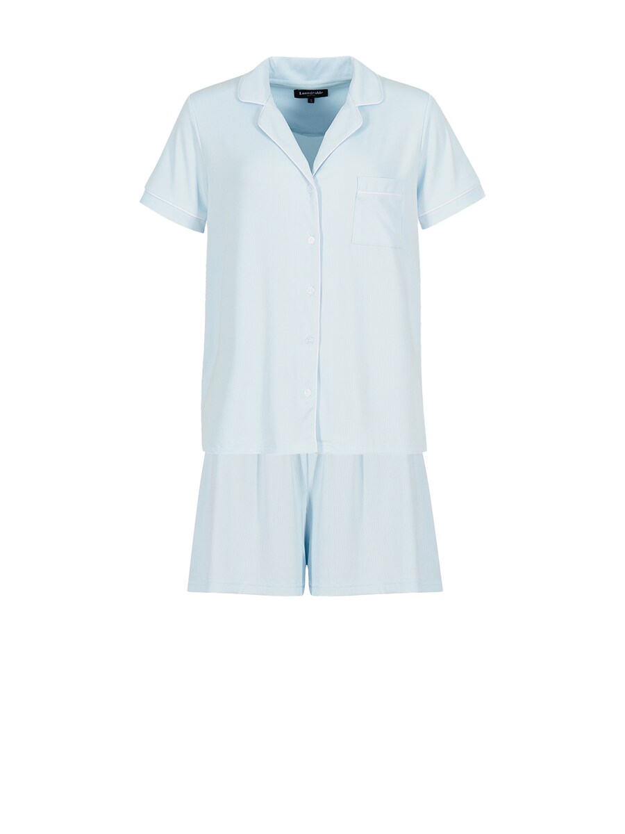 Короткий пижамный комплект Loungeable, светло-синий
Короткий пижамный комплект Loungeable, светло-синий