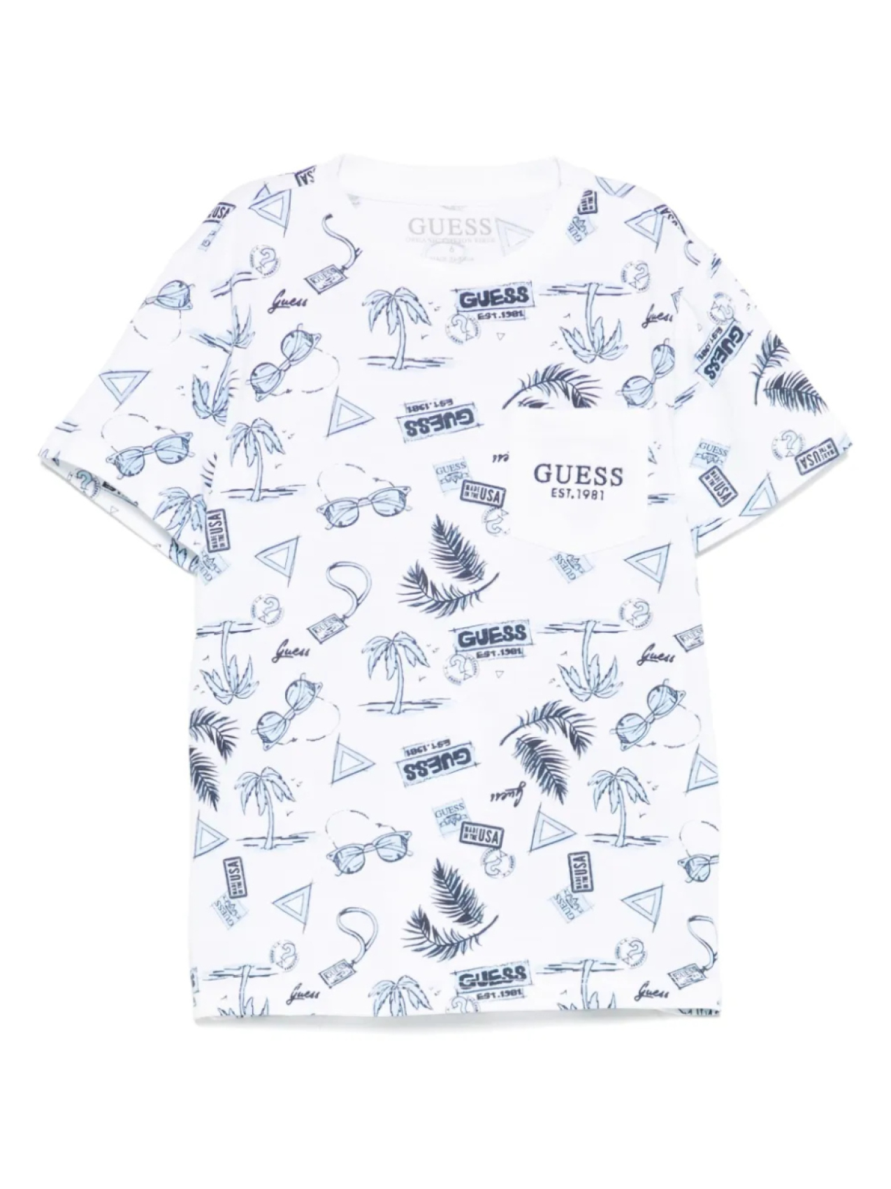 Футболка с принтом guess kids, белый
Футболка с принтом guess kids, белый