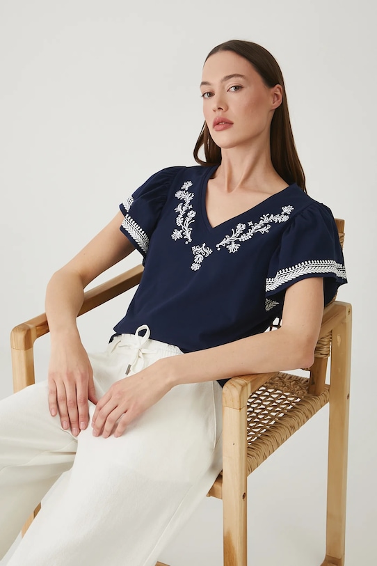 Хлопковая футболка Medicine, темно-синий
Хлопковая футболка Medicine, темно-синий