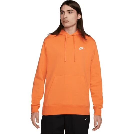 Толстовка Nike Club, цвет Mandarine/Mandarine/Weiß
Толстовка Nike Club, цвет Mandarine/Mandarine/Weiß