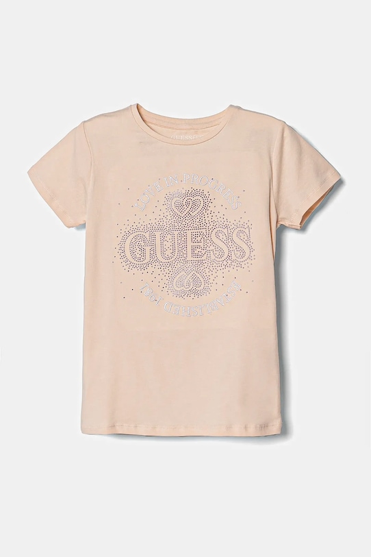 Детская футболка Guess, розовый
Детская футболка Guess, розовый