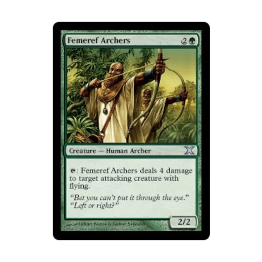 CCG Фемереф Арчерс (В), MTG - 10th Edition
CCG Фемереф Арчерс (В), MTG - 10th Edition