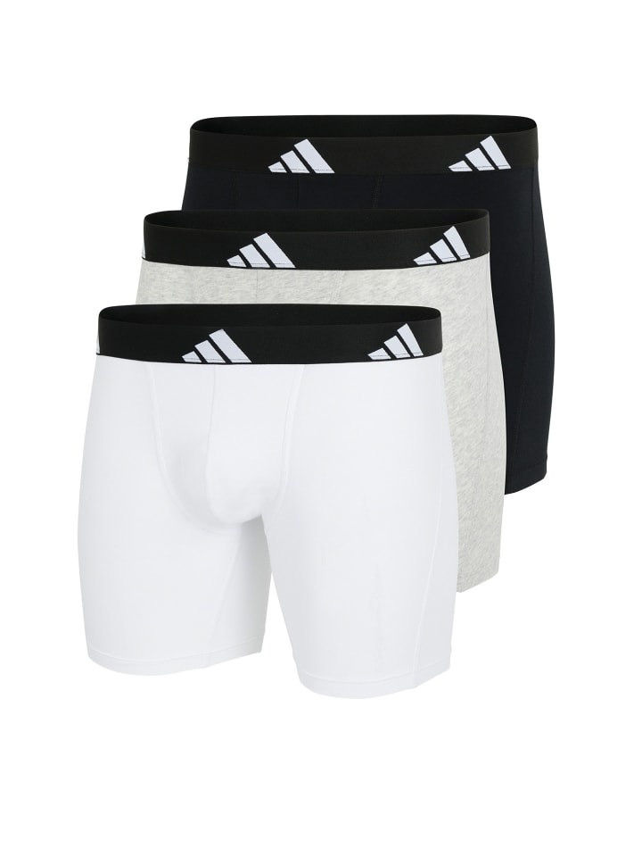 Трусы боксеры adidas, цвет schwarz, weiß, grau
Трусы боксеры adidas, цвет schwarz, weiß, grau