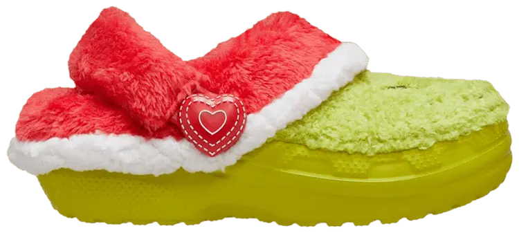 Детские классические сабо Grinch x Crocs с подкладкой "Воровство Рождества", зеленый
Детские классические сабо Grinch x Crocs с подкладкой "Воровство Рождества", зеленый