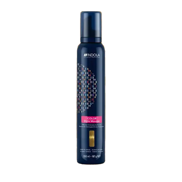 Мусс для окрашивания волос для темно-русых волос, 200 мл Indola Color style mousse, цвет ciemny blond
Мусс для окрашивания волос для темно-русых волос, 200 мл Indola Color style mousse, цвет ciemny blond