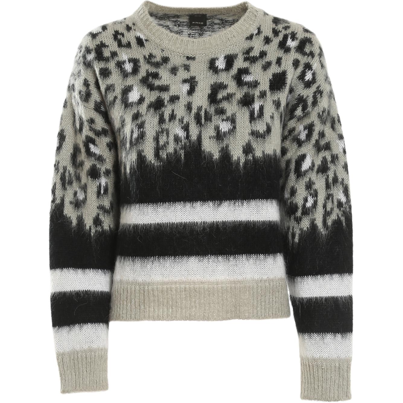 Свитер SS21 Women's Gray PINKO, серый
Свитер SS21 Women's Gray PINKO, серый