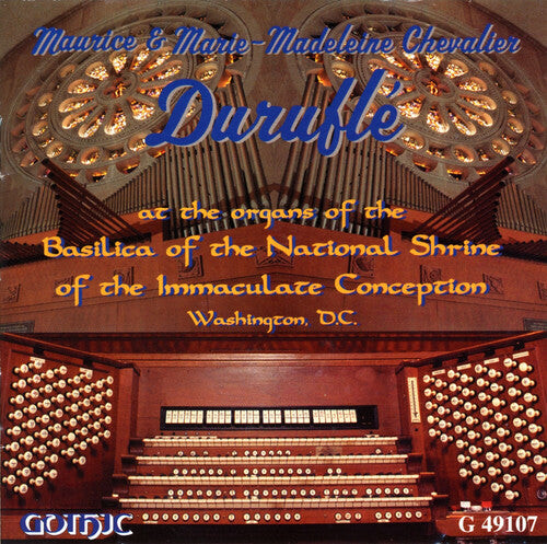 CD диск Durufle / Durufle Organ Duo: Durufle Organ Works
CD диск Durufle / Durufle Organ Duo: Durufle Organ Works
