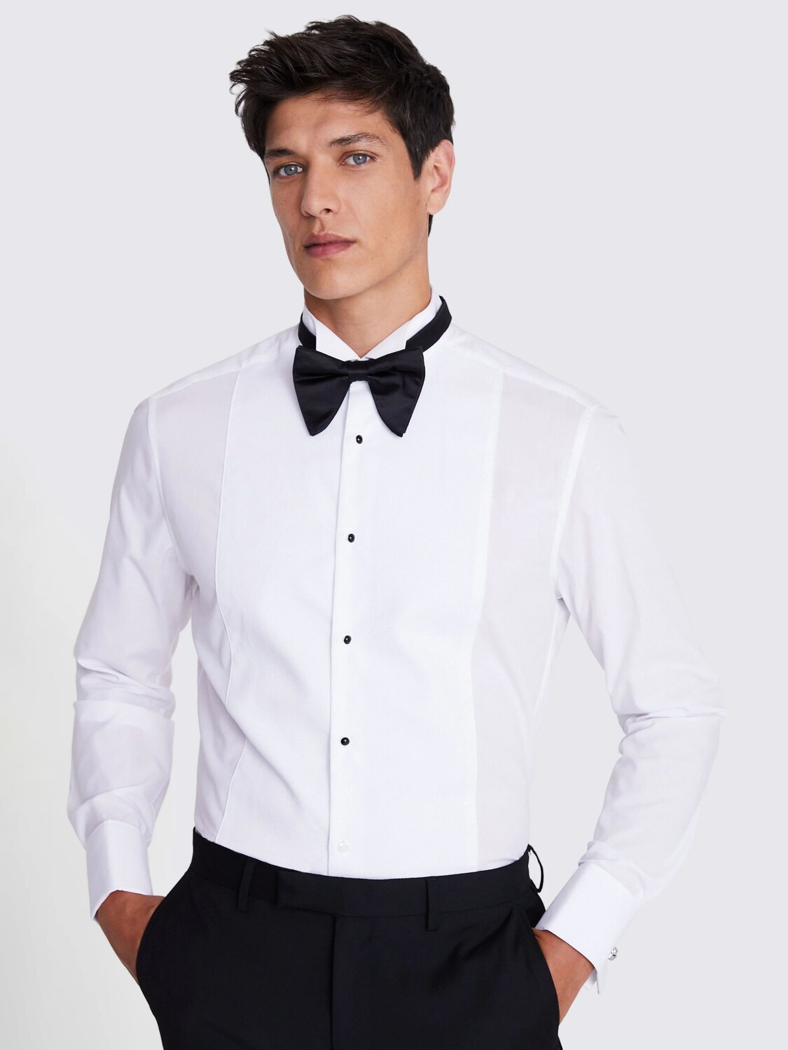 Классическая рубашка с воротником-крылышком Marcella Moss, белый
Классическая рубашка с воротником-крылышком Marcella Moss, белый