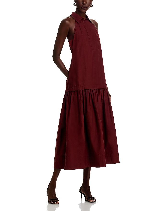 Платье-рубашка из поплина Vera A.L.C., коричневый
Платье-рубашка из поплина Vera A.L.C., коричневый