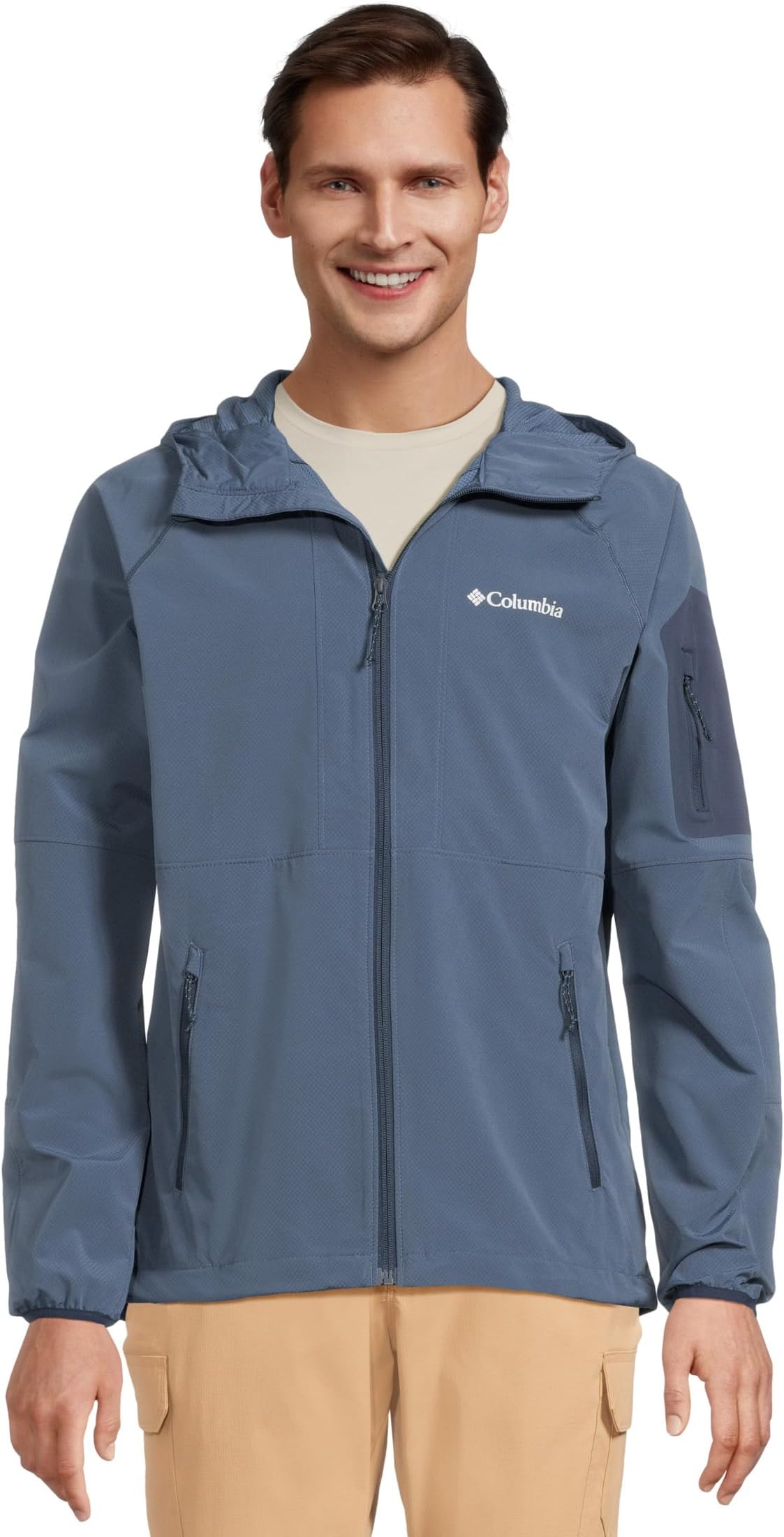 Мужская куртка Tall Heights II с капюшоном Softshell Columbia, Dark Mountain
Мужская куртка Tall Heights II с капюшоном Softshell Columbia, Dark Mountain