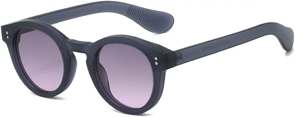 Солнцезащитные очки UV400 с круглой оправой и заклепками в стиле панк для женщин и мужчин, для бега и занятий спортом на открытом воздухе UYPTK, Gray Purple
Солнцезащитные очки UV400 с круглой оправой и заклепками в стиле панк для женщин и мужчин, для бега и занятий спортом на открытом воздухе UYPTK, Gray Purple
