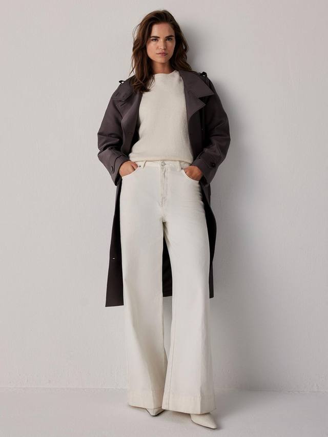 Тренч с воронкообразным воротником Mint Velvet, Brown
Тренч с воронкообразным воротником Mint Velvet, Brown