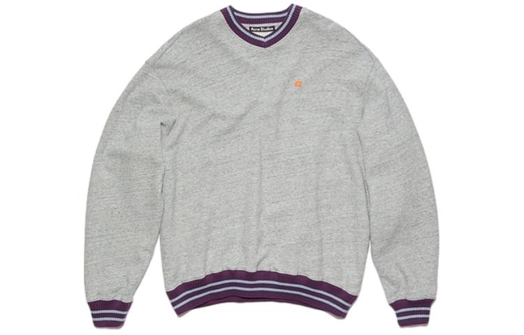 Micro Face Logo Patch V-Neck Sweater Acne Studios, Marble Mixed Color
Micro Face Logo Patch V-Neck Sweater Acne Studios, Marble Mixed Color