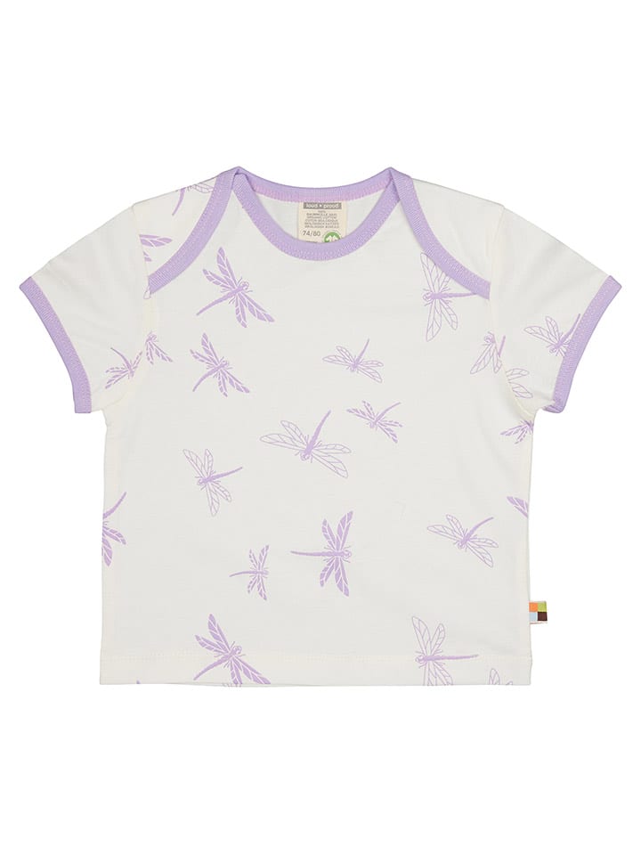 Футболка loud + proud, белый/фиолетовый 
Футболка loud + proud, белый/фиолетовый