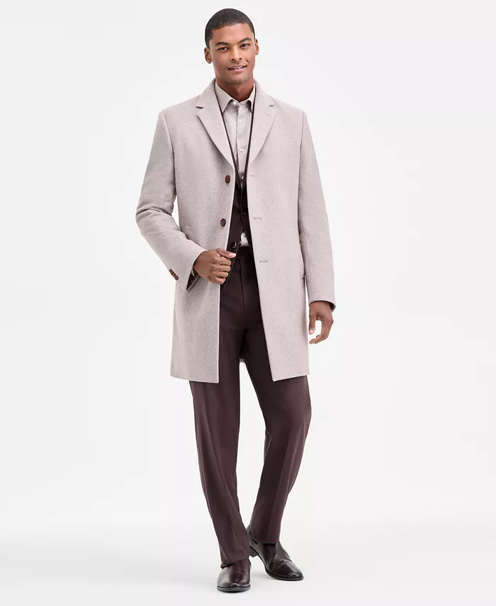 Мужское пальто современного кроя из шерстяной смеси Nautica, загар/бежевый
Мужское пальто современного кроя из шерстяной смеси Nautica, загар/бежевый