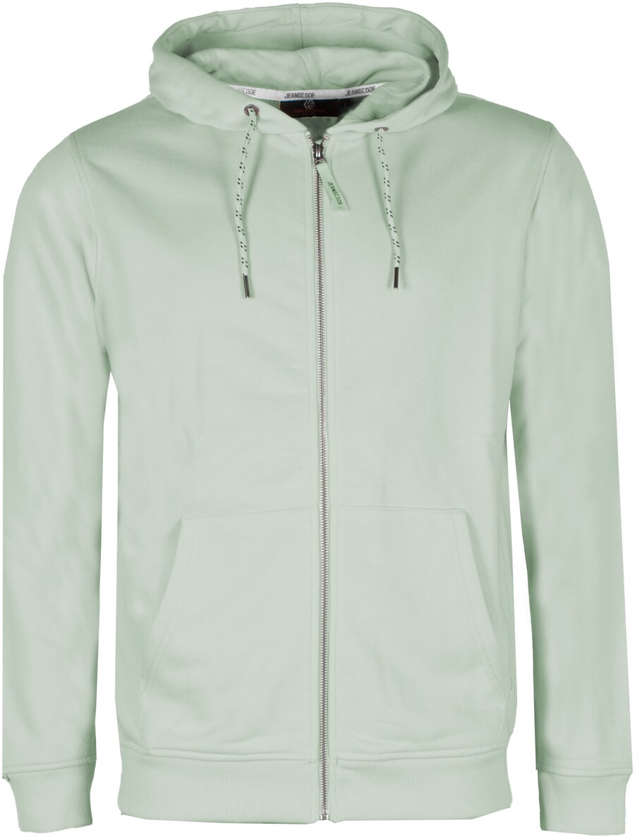 Толстовка с капюшоном на молнии INDICODE, светло-синий 
Толстовка с капюшоном на молнии INDICODE, светло-синий
