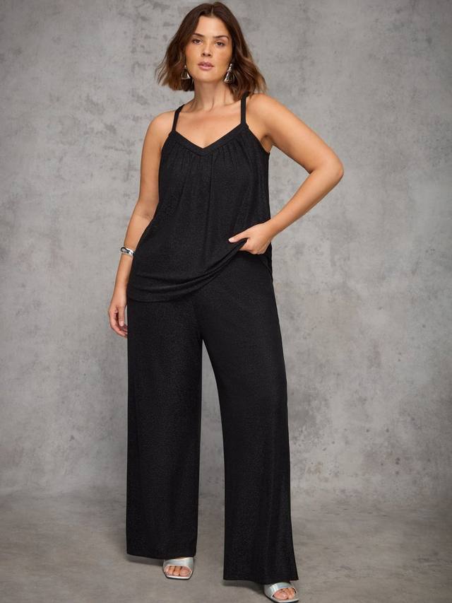 Брюки Curve Sparkle Jersey Live Unlimited, Black
Брюки Curve Sparkle Jersey Live Unlimited, Black