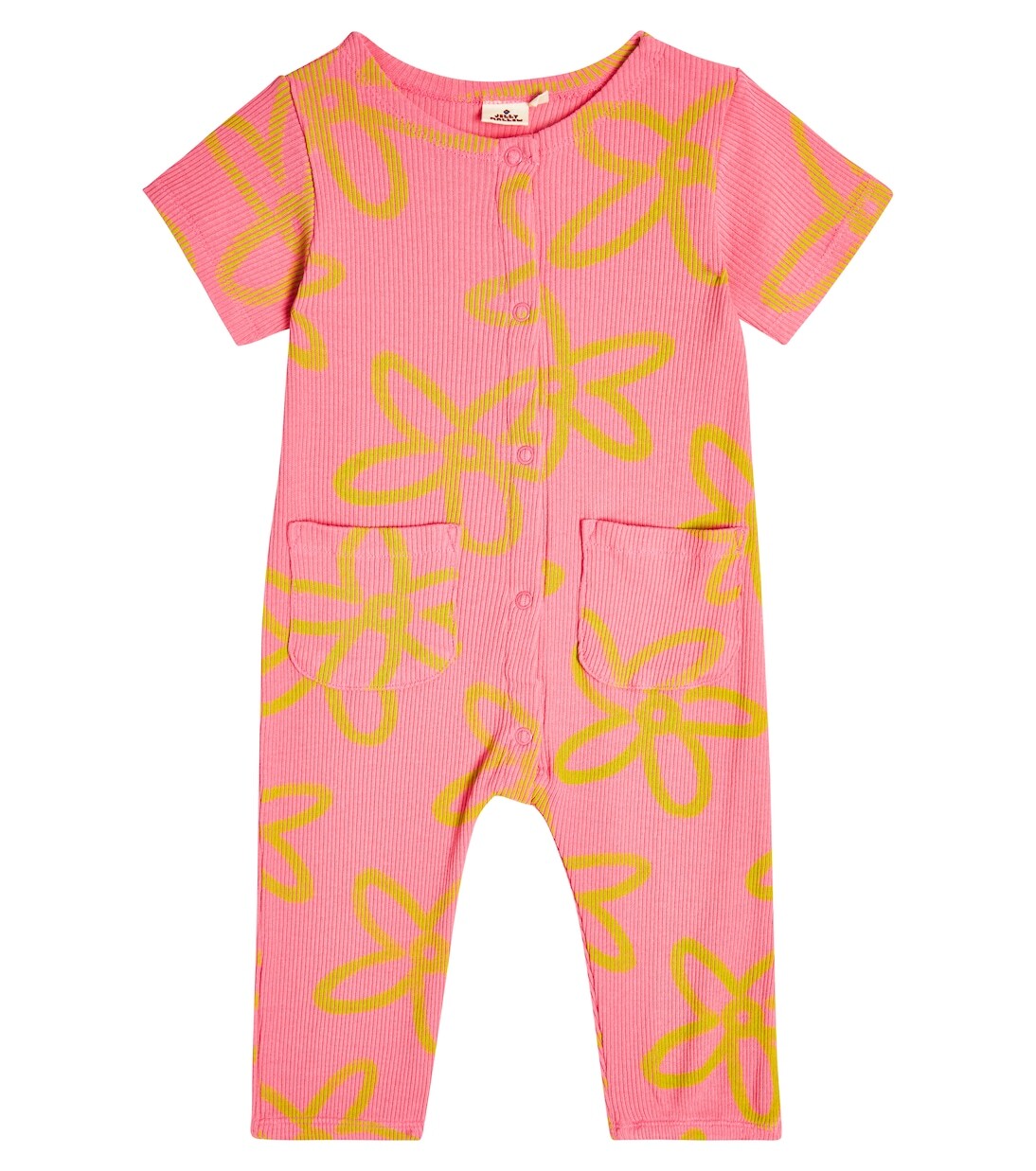 Детское боди с цветочным принтом Jellymallow, розовый
Детское боди с цветочным принтом Jellymallow, розовый