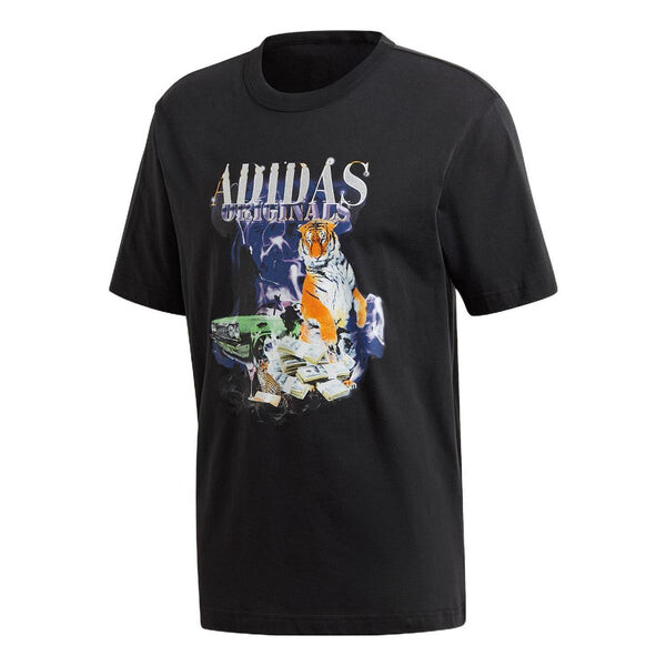 Футболка Men's adidas originals TIGER Pattern Printing Round Neck Pullover Short Sleeve Black T-Shirt, черный
Футболка Men's adidas originals TIGER Pattern Printing Round Neck Pullover Short Sleeve Black T-Shirt, черный