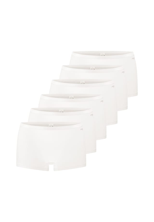 Короткие трусы 6 пар в упаковке на каждый день хлопок Sloggi, белый
Короткие трусы 6 пар в упаковке на каждый день хлопок Sloggi, белый