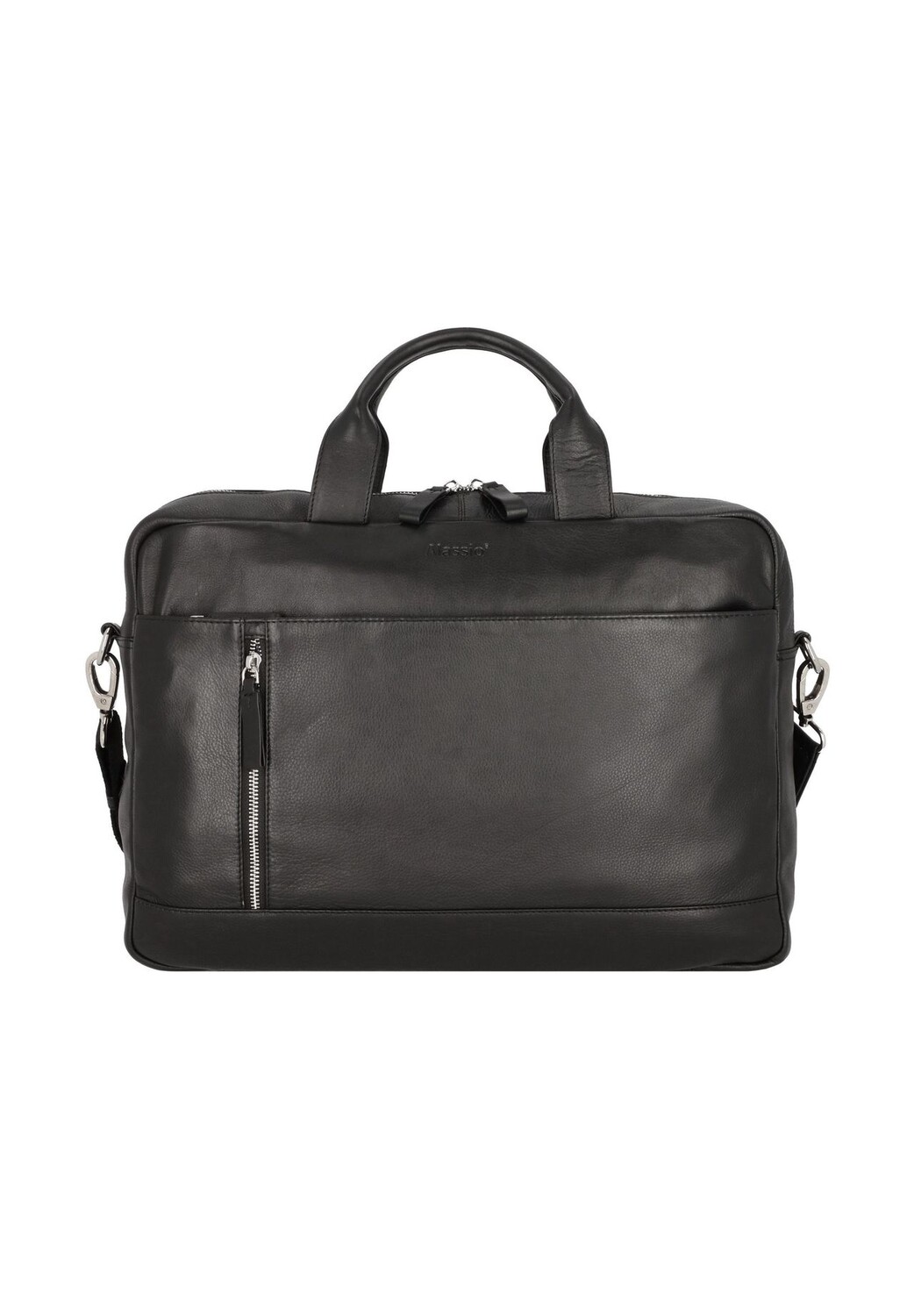 Кожаный портфель Tiber с отделением для ноутбука 41 см Alassio, черный
Кожаный портфель Tiber с отделением для ноутбука 41 см Alassio, черный