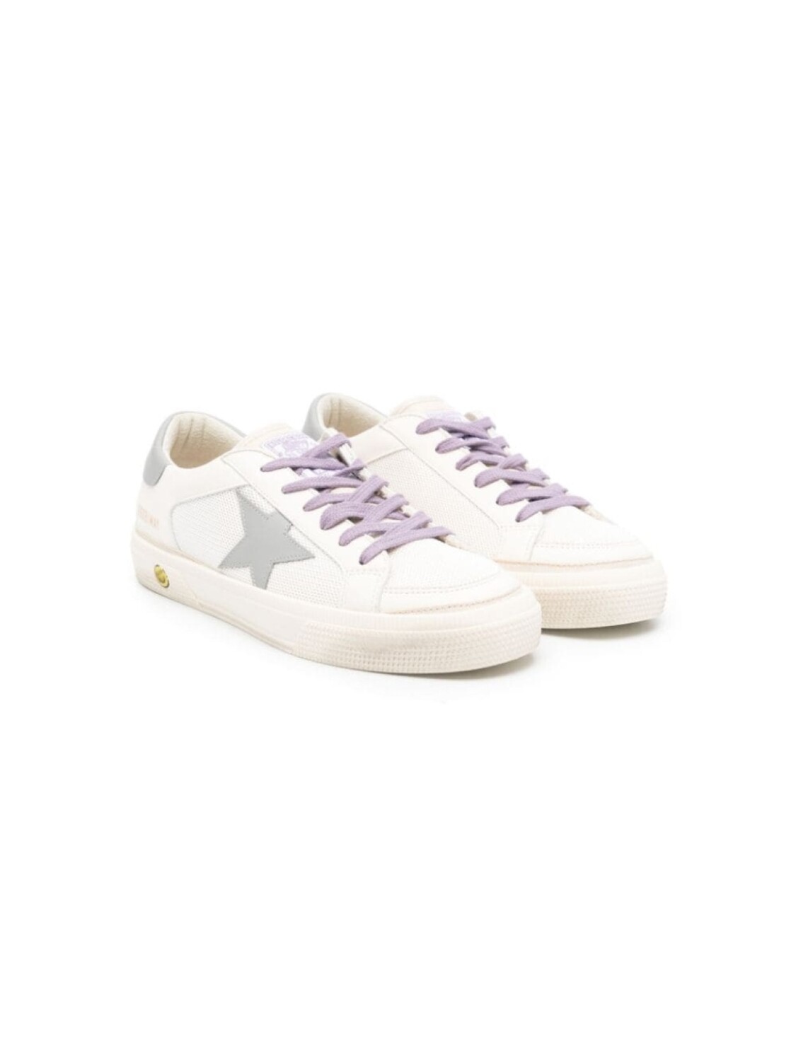 Golden Goose Kids кроссовки May с сетчатыми вставками, белый
Golden Goose Kids кроссовки May с сетчатыми вставками, белый