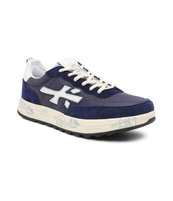 Кроссовки Premiata Nous 6765 с элементами кожи, синий
Кроссовки Premiata Nous 6765 с элементами кожи, синий