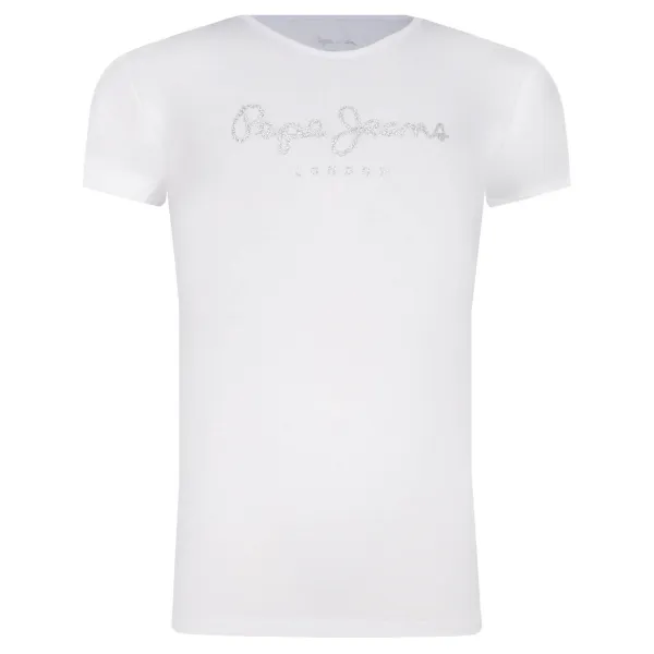 Hana футболка стандартного кроя Pepe Jeans London, белый 
Hana футболка стандартного кроя Pepe Jeans London, белый