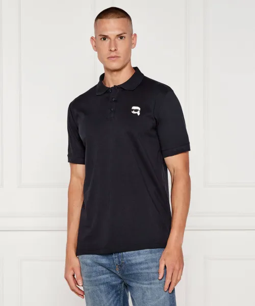 Футболка поло Regular fit Karl Lagerfeld, синий
Футболка поло Regular fit Karl Lagerfeld, синий