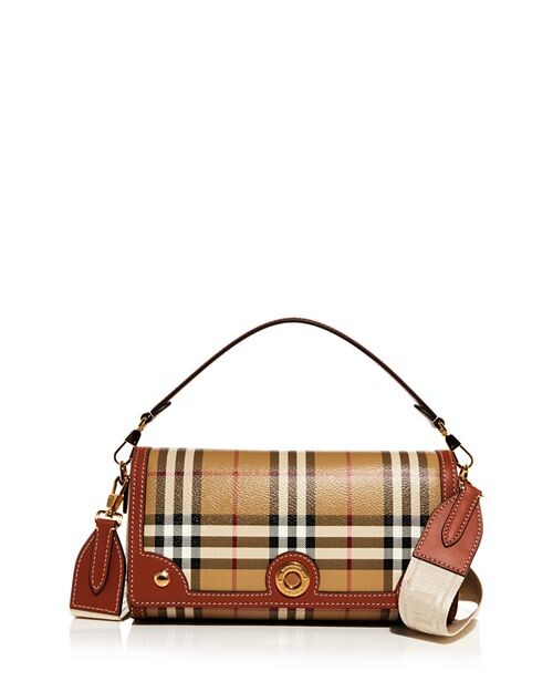 Проверьте &; Кожаная сумка через плечо с ручкой сверху Burberry, цвет Tan/Beige
Проверьте &; Кожаная сумка через плечо с ручкой сверху Burberry, цвет Tan/Beige