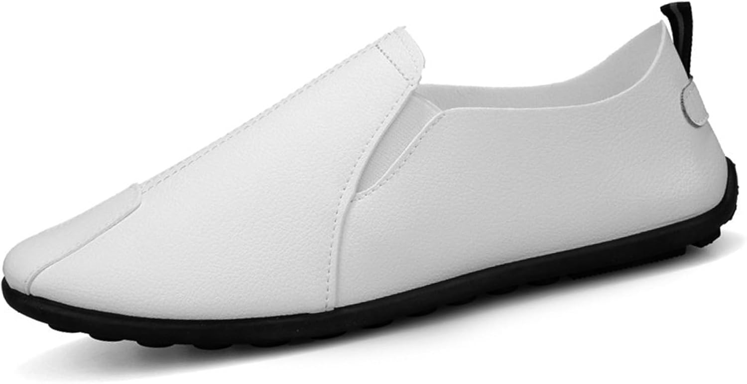 Мужские мокасины из натуральной кожи, слипоны-лоферы, дышащие, с круглым носком, легкие, повседневные, с декоративной строчкой, модные обувь Riceelsor, белый
Мужские мокасины из натуральной кожи, слипоны-лоферы, дышащие, с круглым носком, легкие, повседневные, с декоративной строчкой, модные обувь Riceelsor, белый