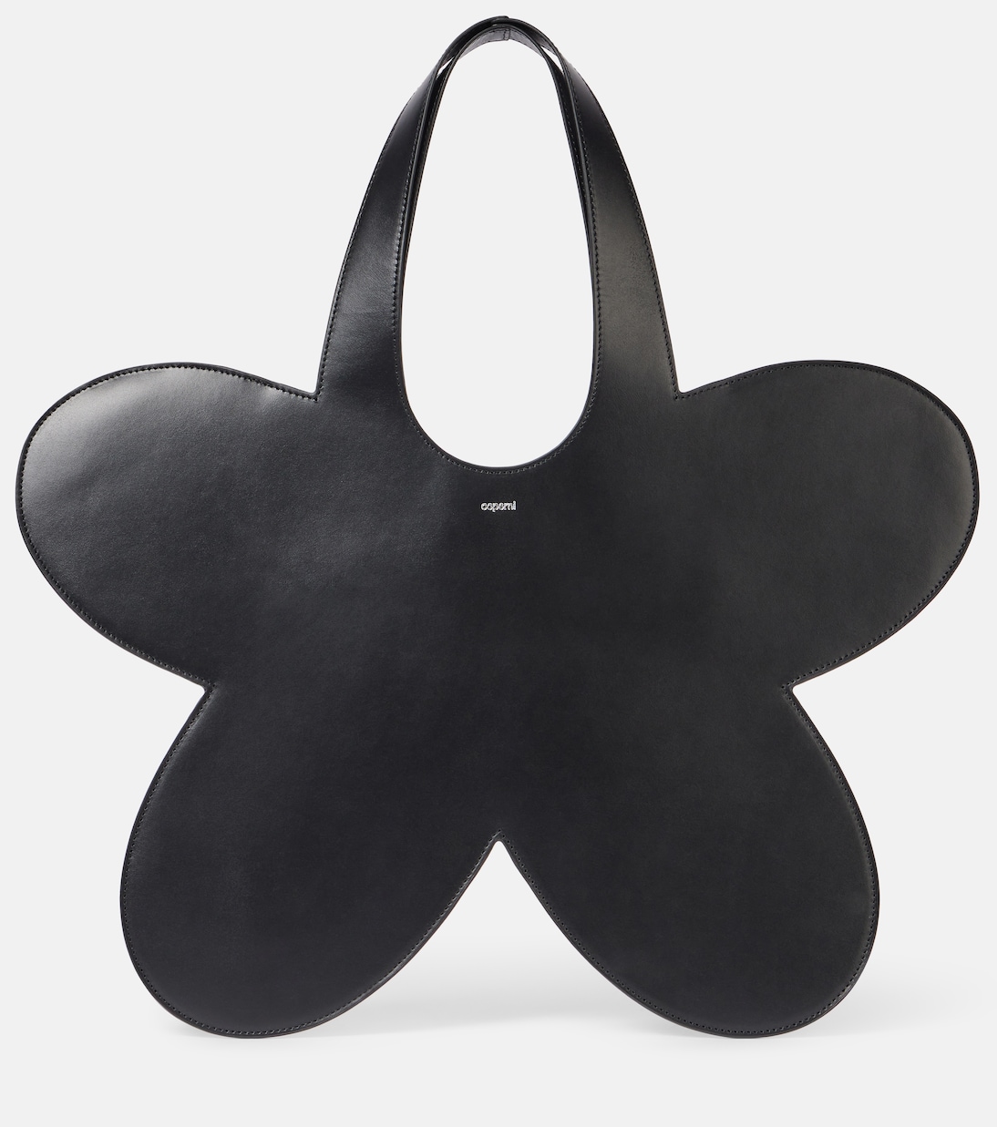 Сумка-тоут из кожи с цветочным принтом Coperni, черный
Сумка-тоут из кожи с цветочным принтом Coperni, черный