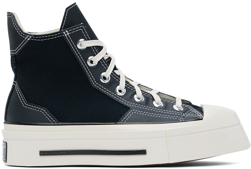 Черные высокие кроссовки Chuck 70 De Luxe Squared Converse, Черный, Черные высокие кроссовки Chuck 70 De Luxe Squared Converse
Черные высокие кроссовки Chuck 70 De Luxe Squared Converse, Черный, Черные высокие кроссовки Chuck 70 De Luxe Squared Converse