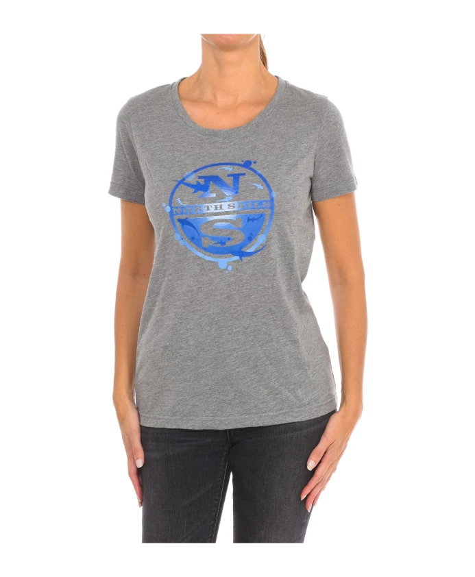 Футболка с короткими рукавами и ребристым воротником North Sails, серый
Футболка с короткими рукавами и ребристым воротником North Sails, серый