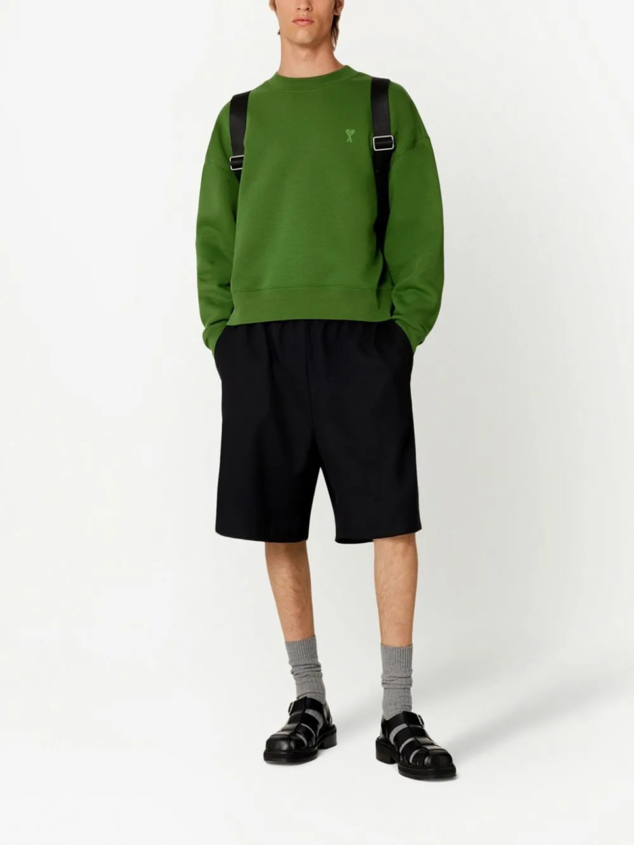 AMI Paris спортивные шорты с монограммой Ami de Coeur, черный
AMI Paris спортивные шорты с монограммой Ami de Coeur, черный