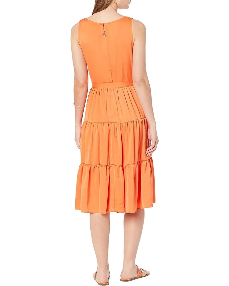 Платье Tommy Hilfiger Charmeuse Tiered Midi Dress, цвет Mandarin
Платье Tommy Hilfiger Charmeuse Tiered Midi Dress, цвет Mandarin