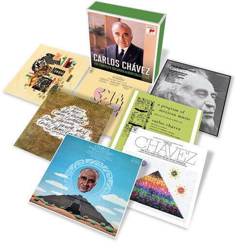 CD диск Chavez / Orquesta Sinfonica Nacional De Mexico: Complete Columbia Album Collection 
CD диск Chavez / Orquesta Sinfonica Nacional De Mexico: Complete Columbia Album Collection