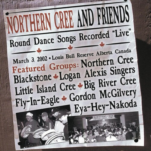 CD диск Northern Cree & Friends: Round Dance Songs Recorded Live
CD диск Northern Cree & Friends: Round Dance Songs Recorded Live
