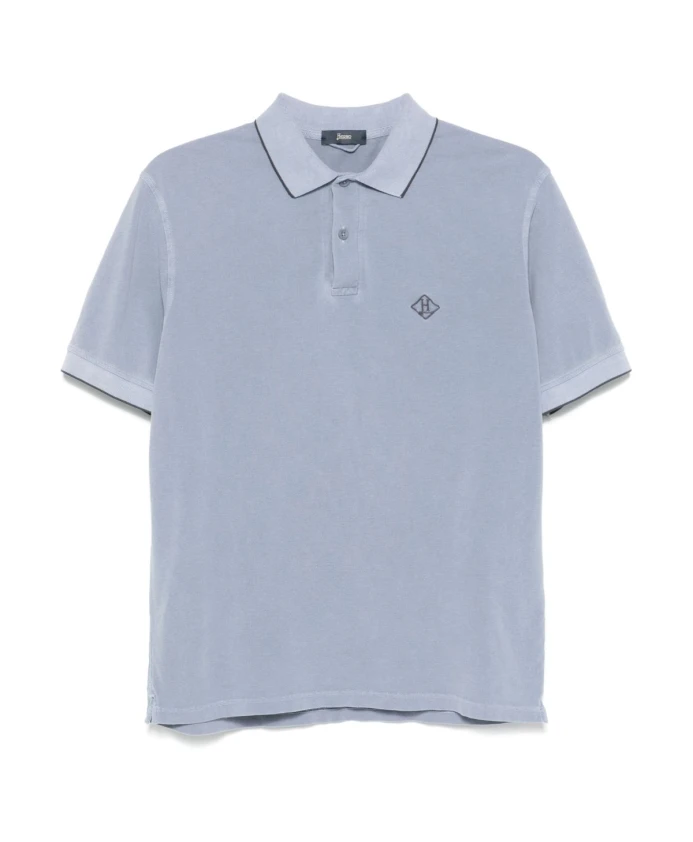 Рубашка-Поло с коротким рукавом Herno, синий
Рубашка-Поло с коротким рукавом Herno, синий