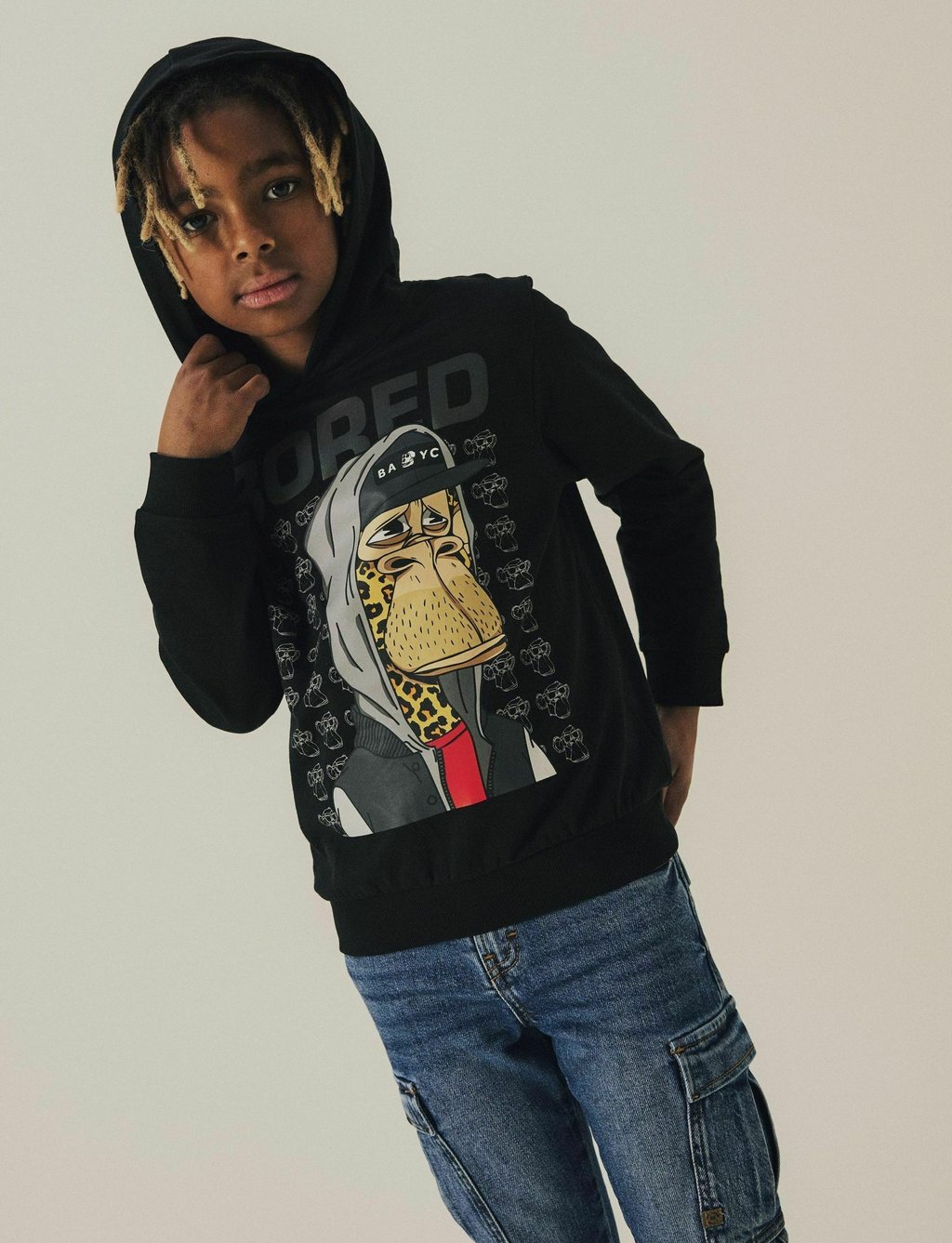 Толстовка BORED APE Name it, черный
Толстовка BORED APE Name it, черный