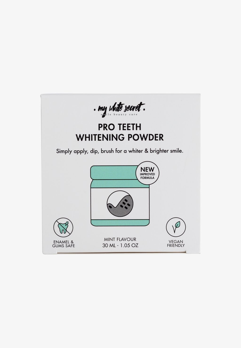 Уход за зубами PRO TEETH WHITENING POWDER My White Secret
Уход за зубами PRO TEETH WHITENING POWDER My White Secret